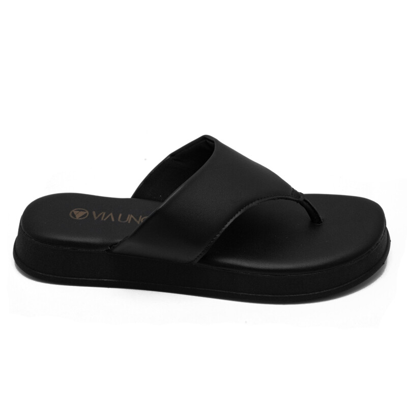 Sandalias - Via Uno - VIA UNO Sandalia Mujer de Mujer - 803124 Negro