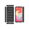 Protector Samsung Galaxy A04E engomado con textura color negro Protector Samsung Galaxy A04e Engomado Con Textura Color Negro