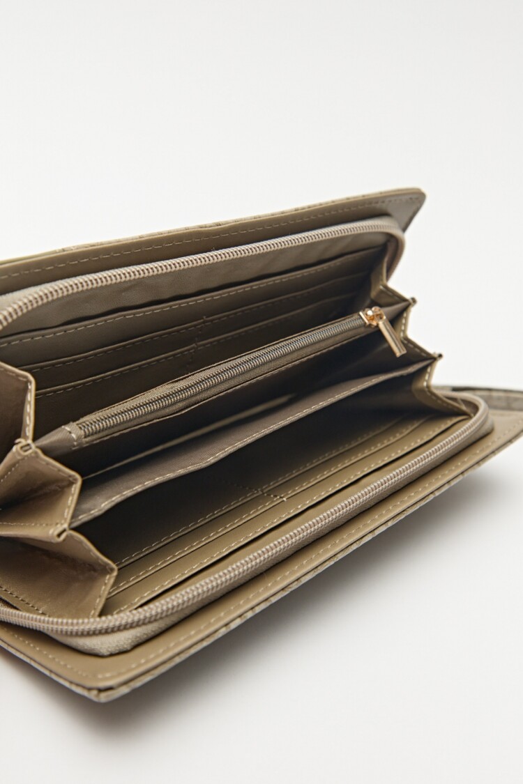 BILLETERA JUNO Verde Militar