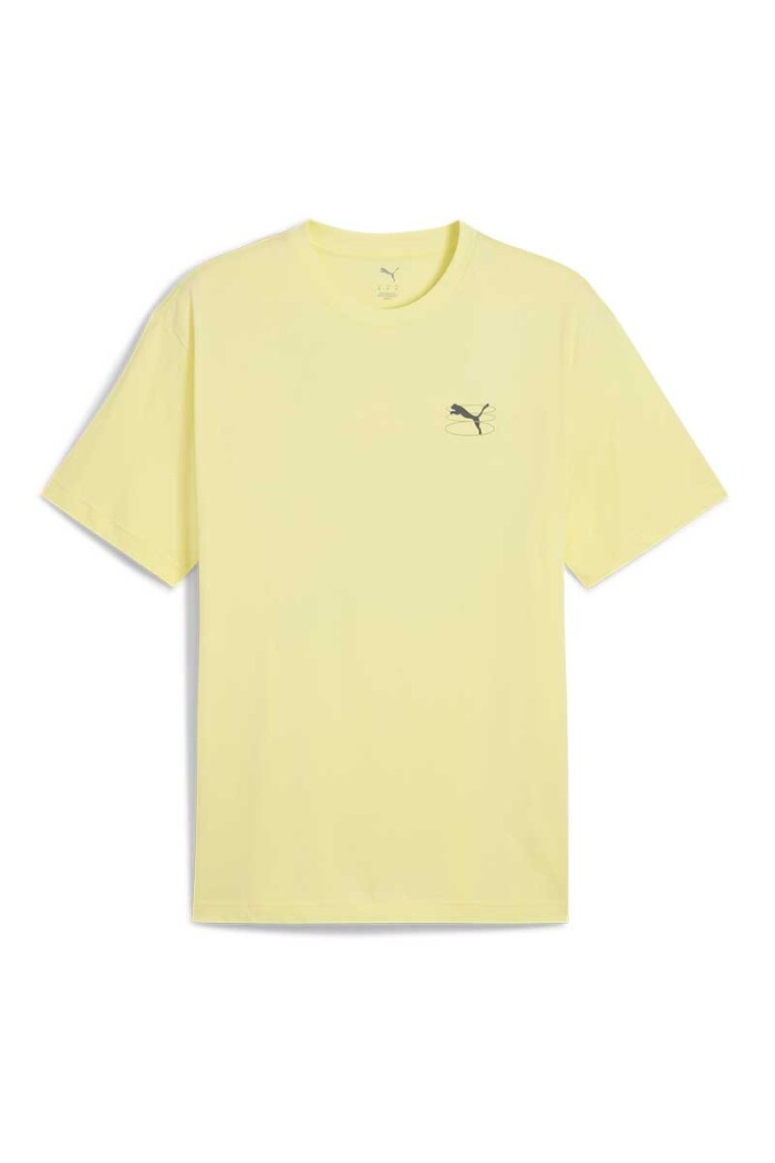 REMERA PUMA GRAPHIC Amarillo