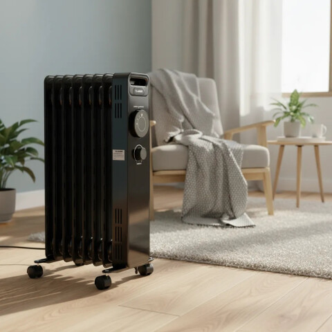 RADIADOR JAMES RA 1500W G2 NEGRO RADIADOR JAMES RA 1500W G2 NEGRO