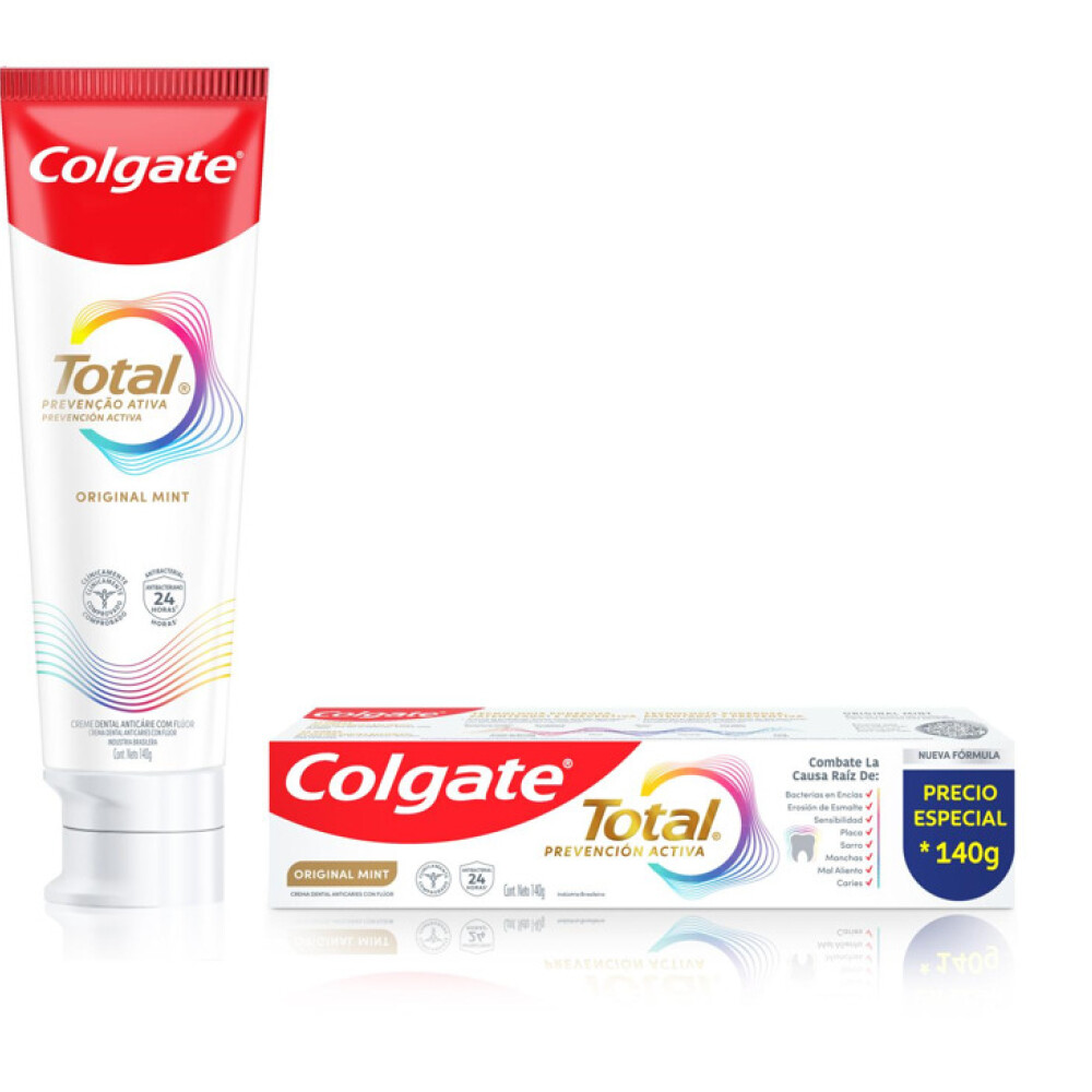COLGATE CR . DENTAL ORIGINAL MINT 140 GR única
