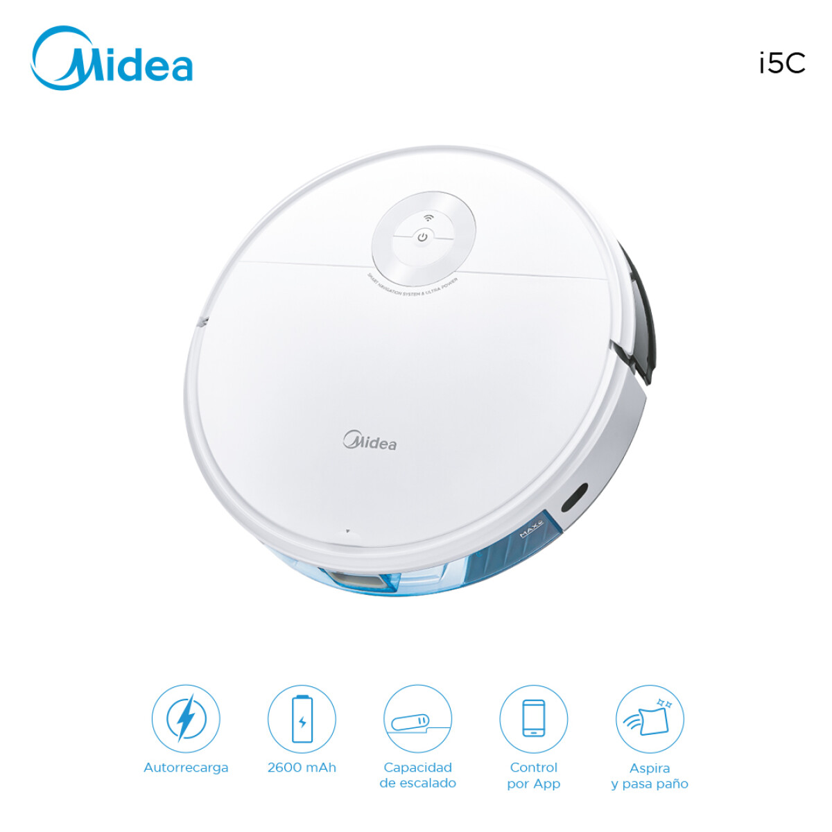 Aspiradora y trapeadora robot Midea i5C 