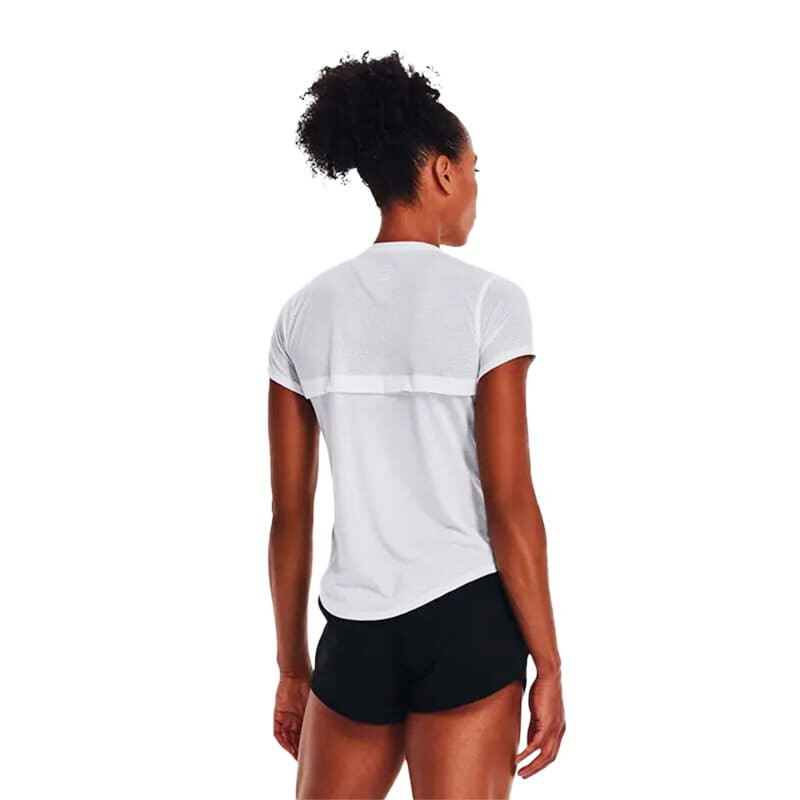 Remera Under Armour Streaker de Mujer - 371-100022 Blanco