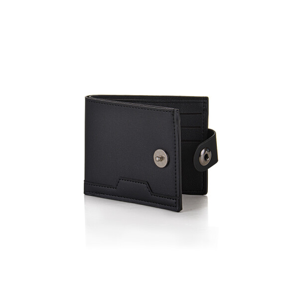 BILLETERA DE HOMBRE NEGRA SIMIL CUERO BILLETERA DE HOMBRE NEGRA SIMIL CUERO