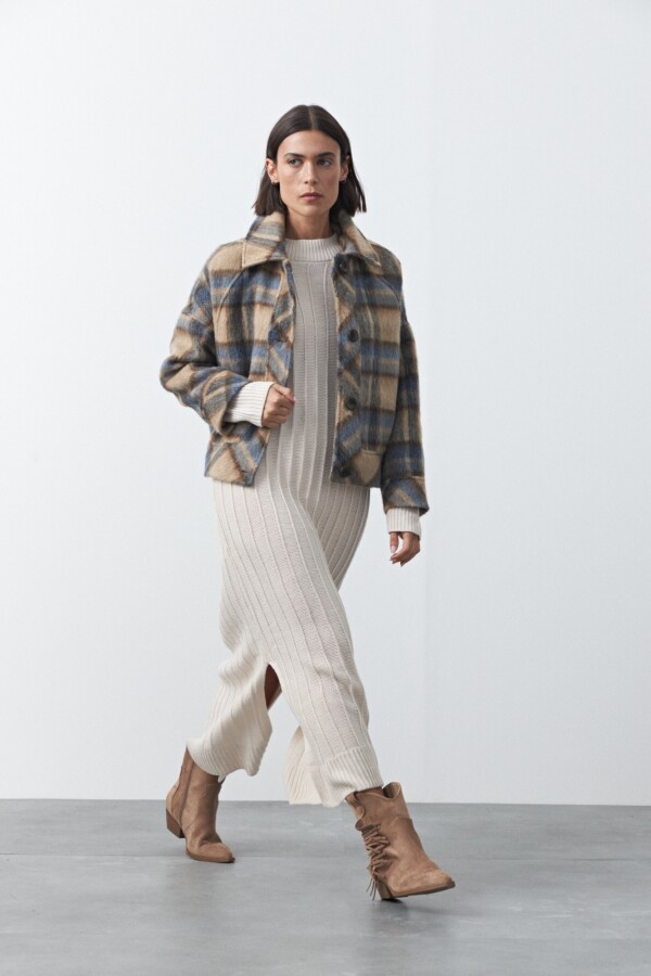 VESTIDO SIMEON Vainilla