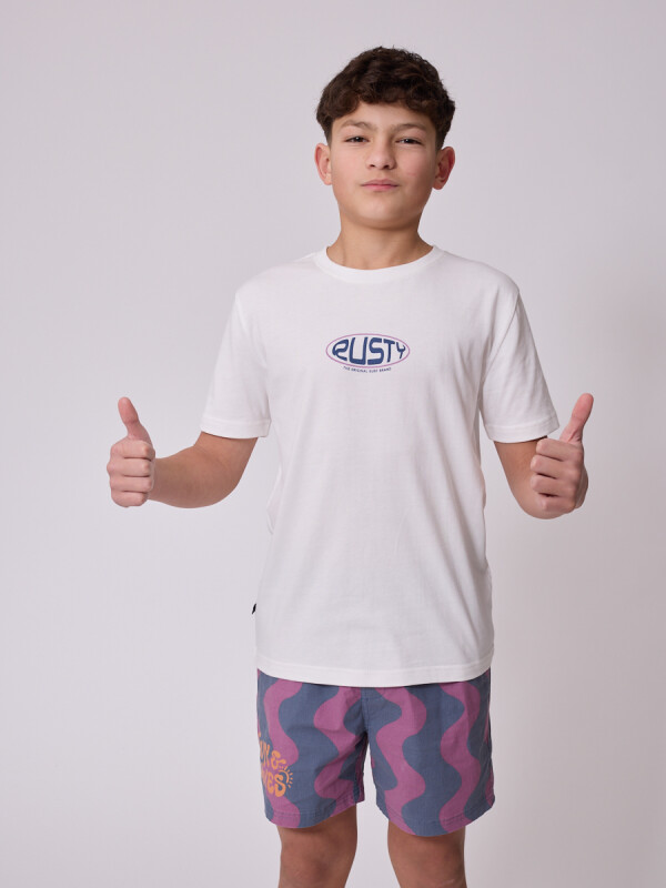 T-SHIRT NAREN TEEN RUSTY Blanco