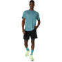 Polos Running Road SS Top Hombre Foggy Teal