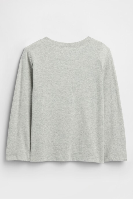 Remera Gràfico Toddler Niño Light Heather Grey
