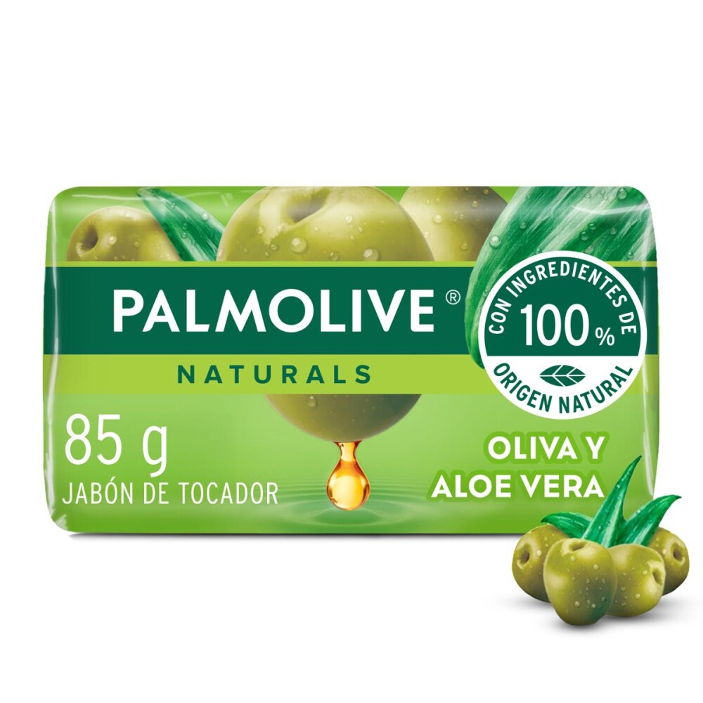 PALMOLIVE JABON OLIVA & ALOE X 82 GR/108 única