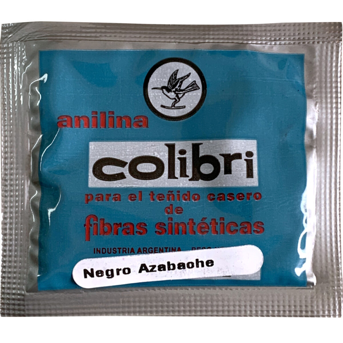 Anilina COLIBRI Negro Azabache - fibras sintéticas 