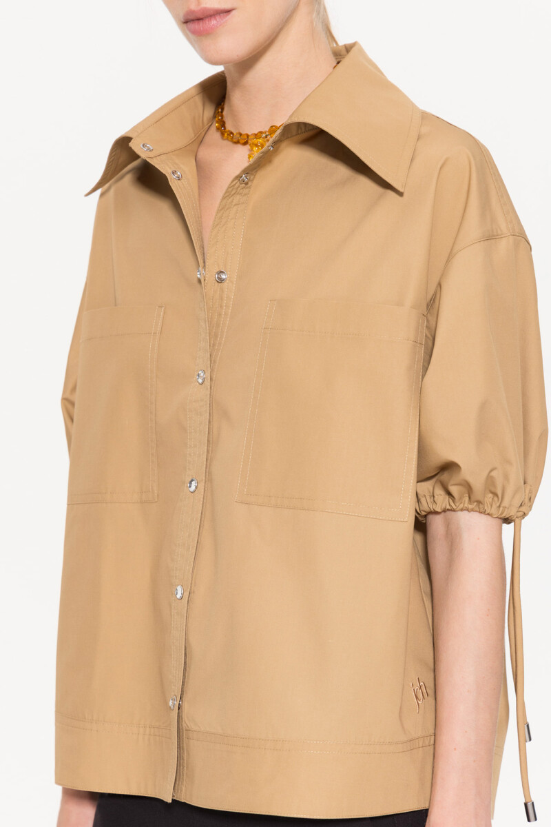 CAMISA VALENCIA Camel