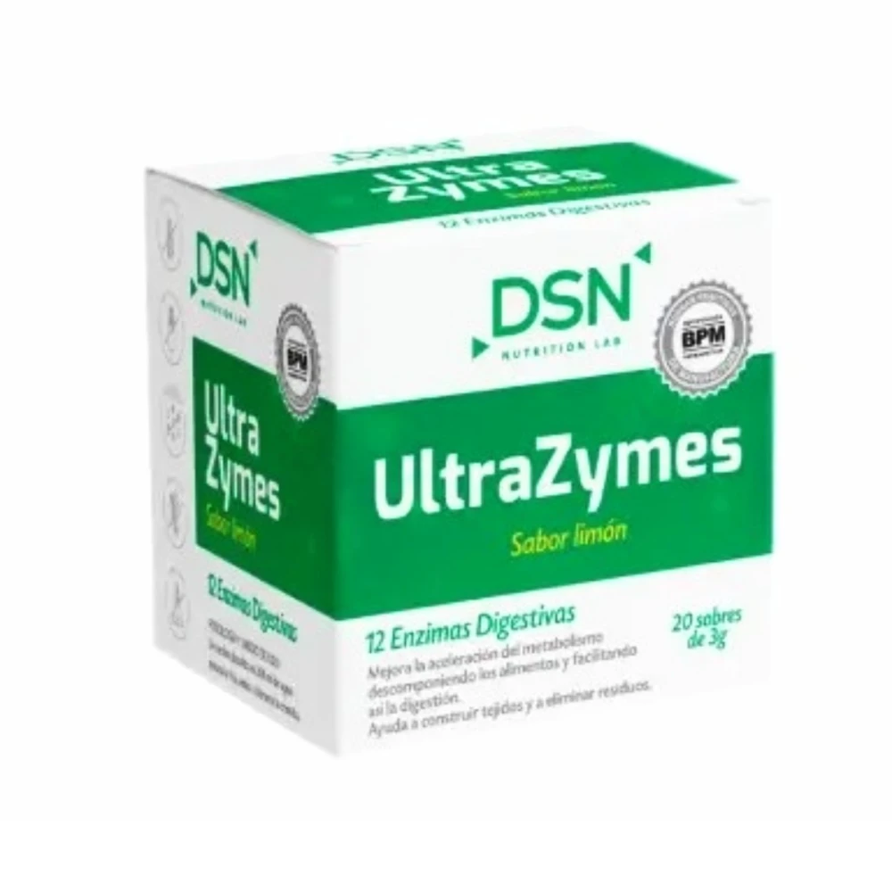 ULTRAZYMES DSN SABOR LIMON CJ X 20SOBRES