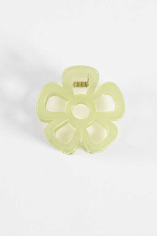 Broche Flower verde