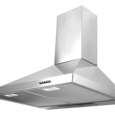 Campana De Cocina Extractor Goldtech 60cm Inoxidable Luz Ax® Variante Color Plateado