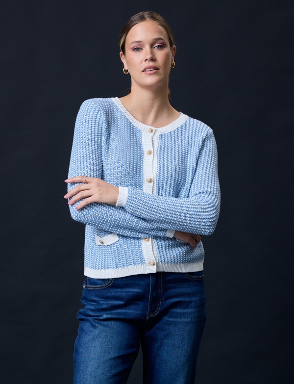 Cardigan Tweed CELESTE