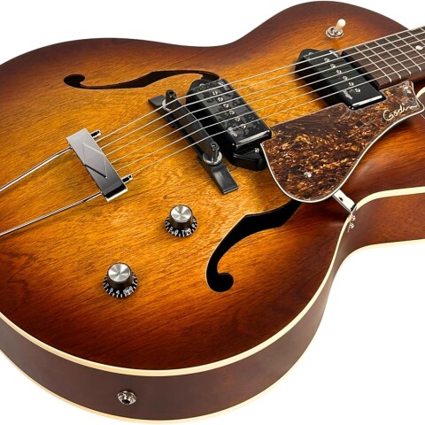 Guitarra electrica Godin 5th Avenue CW Kingpin II P90 Cognac Burst Guitarra electrica Godin 5th Avenue CW Kingpin II P90 Cognac Burst