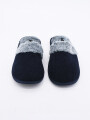 PANTUFLA SAMUEL AZUL OSCURO