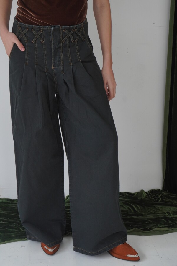 Cross Pants Vaquero Azul Marino