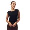 TOP ROSELINA S-XXL NEGRO