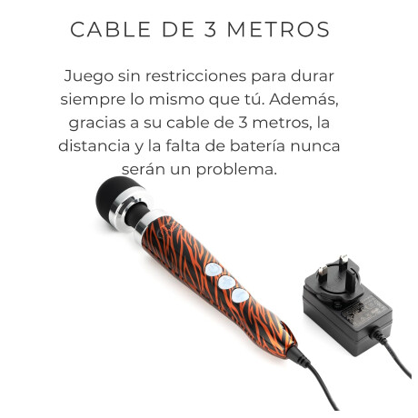Masajeador Wand Vibrador Doxy Die Cast 3 Tiger