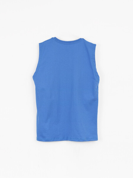 MUSCULOSA LISANDRO PRINT AZUL