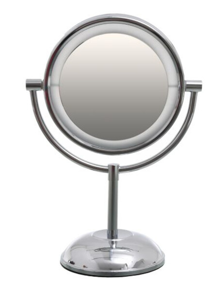 Espejo cosmético doble con luz para maquillaje Just Home Espejo cosmético doble con luz para maquillaje Just Home