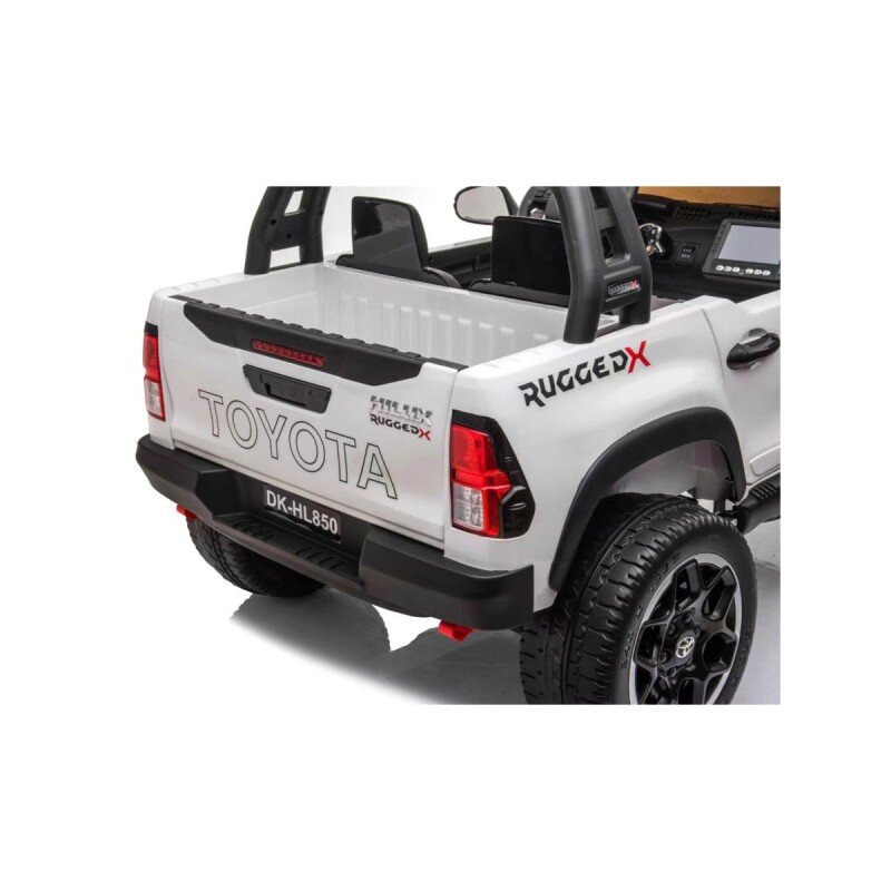 Camioneta infantil a bateria Toyota Hilux Blanco Camioneta infantil a bateria Toyota Hilux Blanco