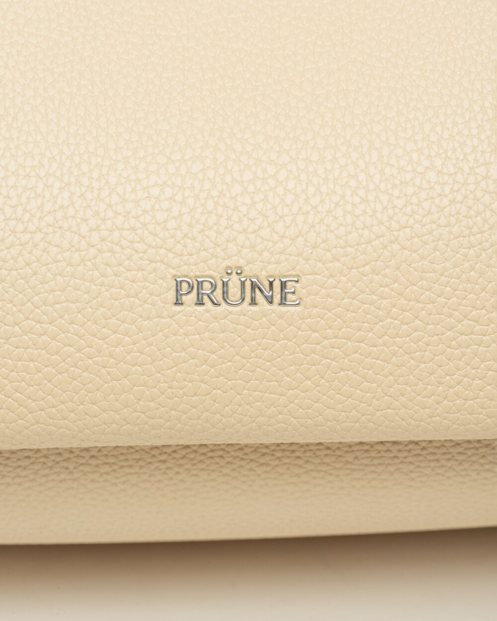 Bolso Marble en efecto cuero graneado Natural