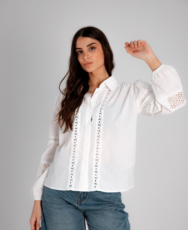 Camisa Francesca blanca