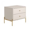 Mesa de Luz Jasper White Gloss