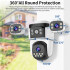Camara Cuadruple Smart Xion Movimiento Full Hd Nocturna MULTI CAMARA SMART XION XI-CCTV400