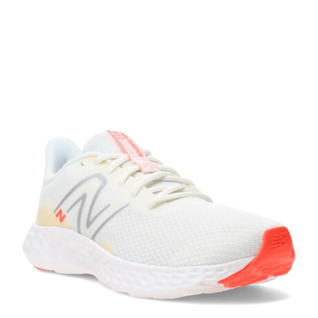 Championes de Mujer New Balance Running Course 411 V3 Natural - Anaranjado - Plateado