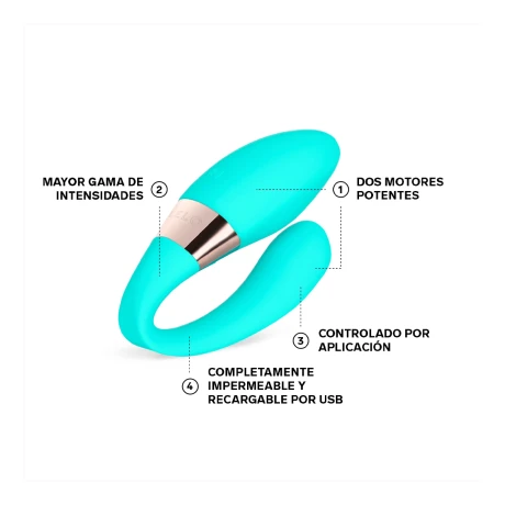 Estimulador Para Parejas Con App Lelo Tiani Harmony Estimulador Para Parejas Con App Lelo Tiani Harmony