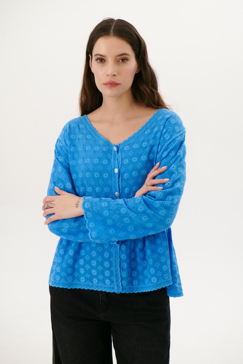 CAMISA BOHEME AZUL
