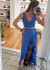 Pollera Galia Azul