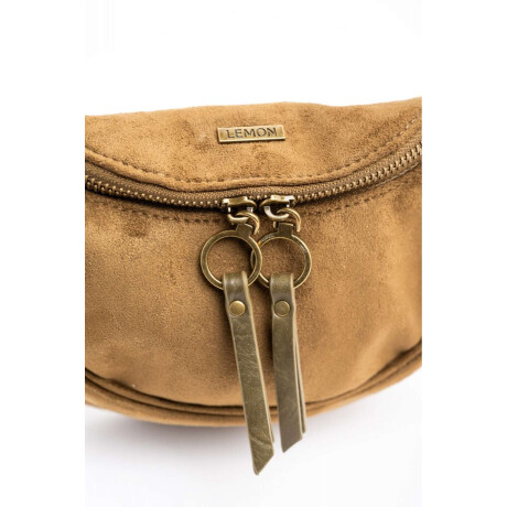 Cartera Gamuza Vegana Oliva