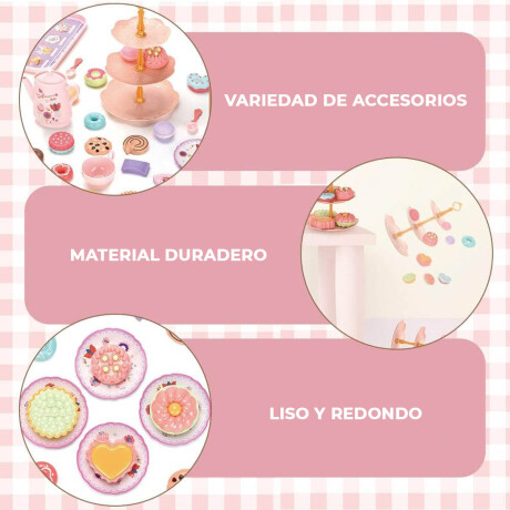 Set Juego Juguete De Té Con Valija + Accesorios Jug007016