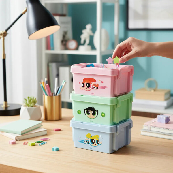 Organizador chicas superpoderosas 3pcs Organizador chicas superpoderosas 3pcs