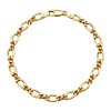 Pulsera Oval Infinito-Oro bajo-Sin Piedra-PU8062 sinpiedra