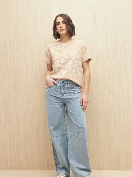 T-SHIRT ALLIE TESCO BEIGE