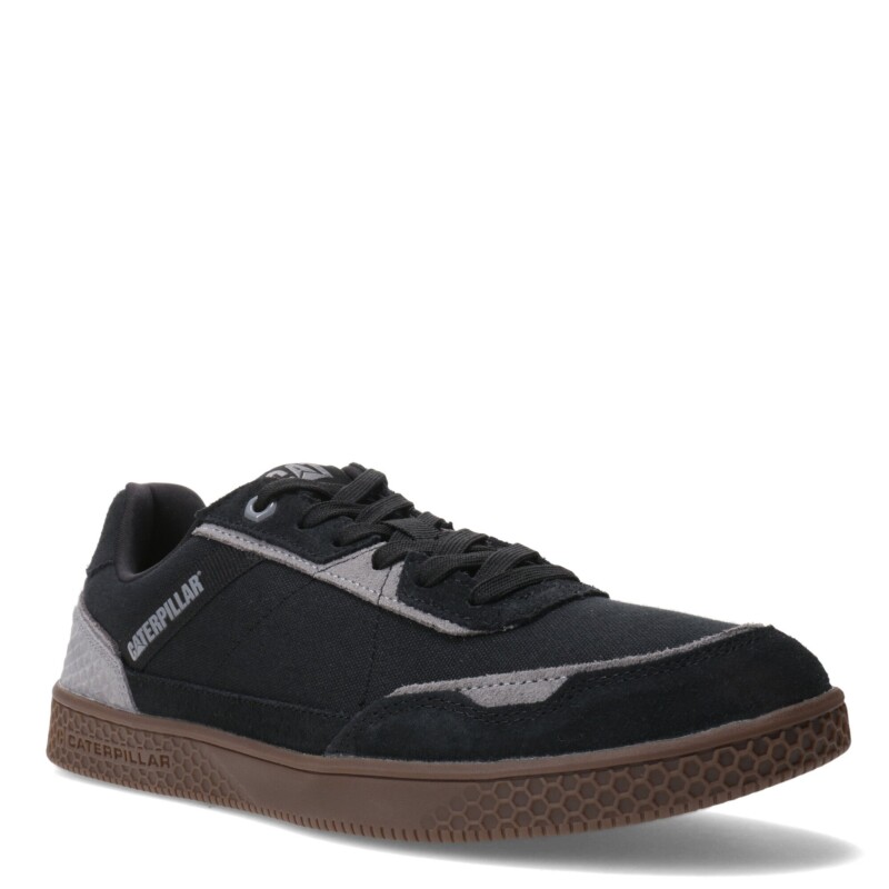 Championes de Hombre Caterpillar Pause Retro Canvas Negro