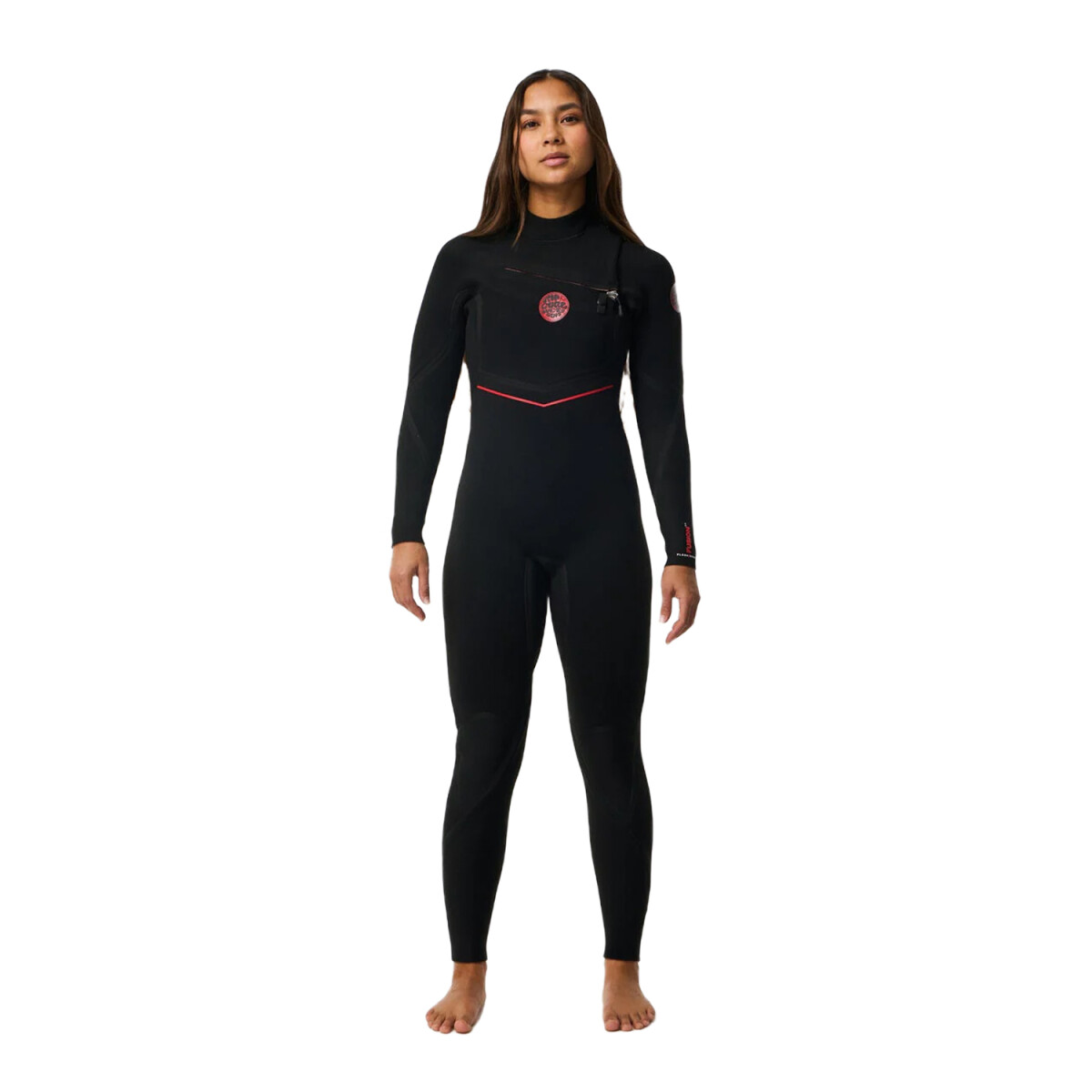 Traje Rip Curl Flash Bomb Fusion Chest Zip 4/3 - Negro 