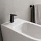 BIDET MONOCOMANDO PARA BAÑO NEGRO MATE LINEA SAUCO NEGRO