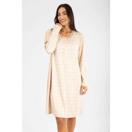 Camison kayla peach flores Flores