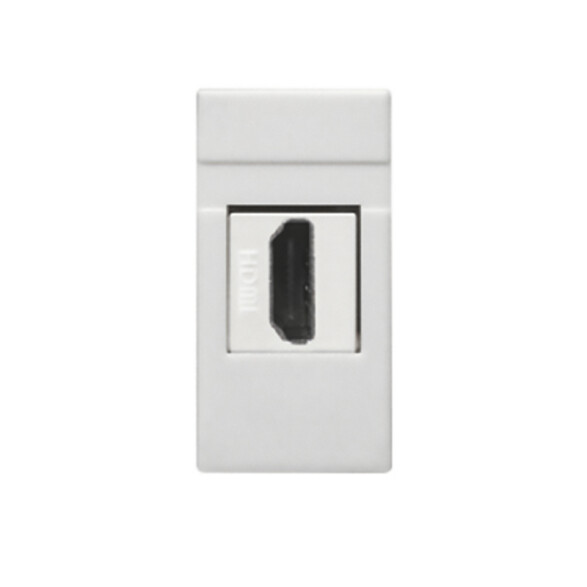 Módulo conector para HDMI - Presta blanco C51530