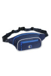 Riñonera nylon doble cierre Maverikcs - NBA Azul