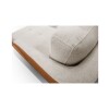Sillón Sofá Triunfo 3 Cuerpos Marron y beige