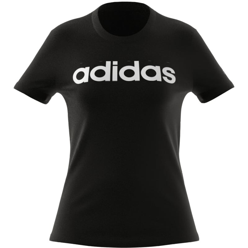 Remera Adidas de Mujer - GL0769 Negro-blanco