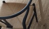 Silla WISHBONE en Madera Negro